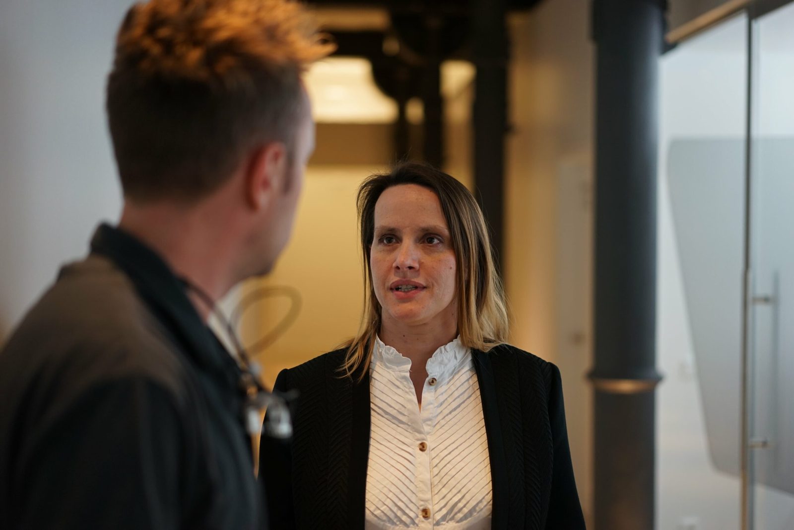 Lydia Karstädt im Coaching-Gespräch