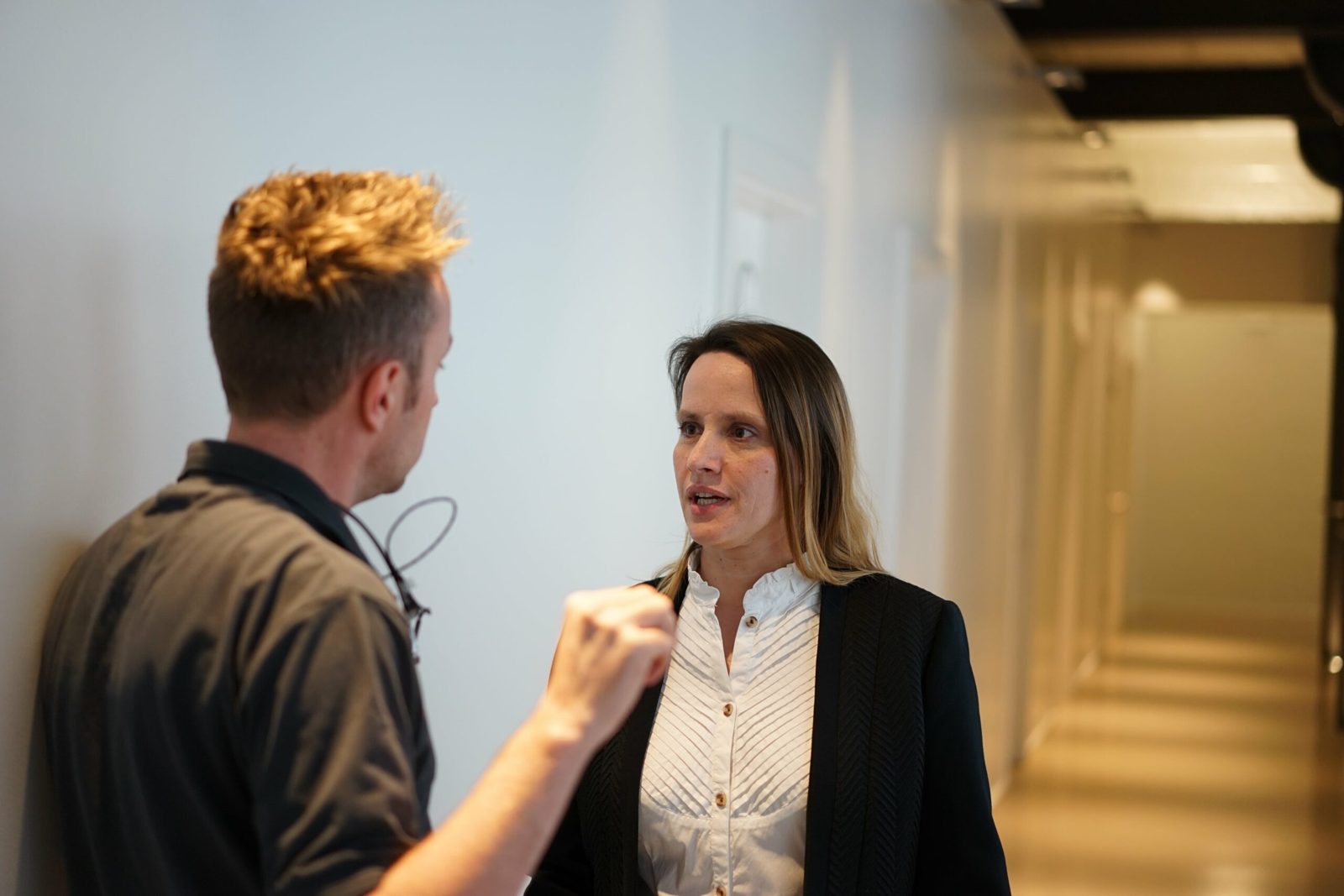 Lydia Karstädt im Coaching-Gespräch