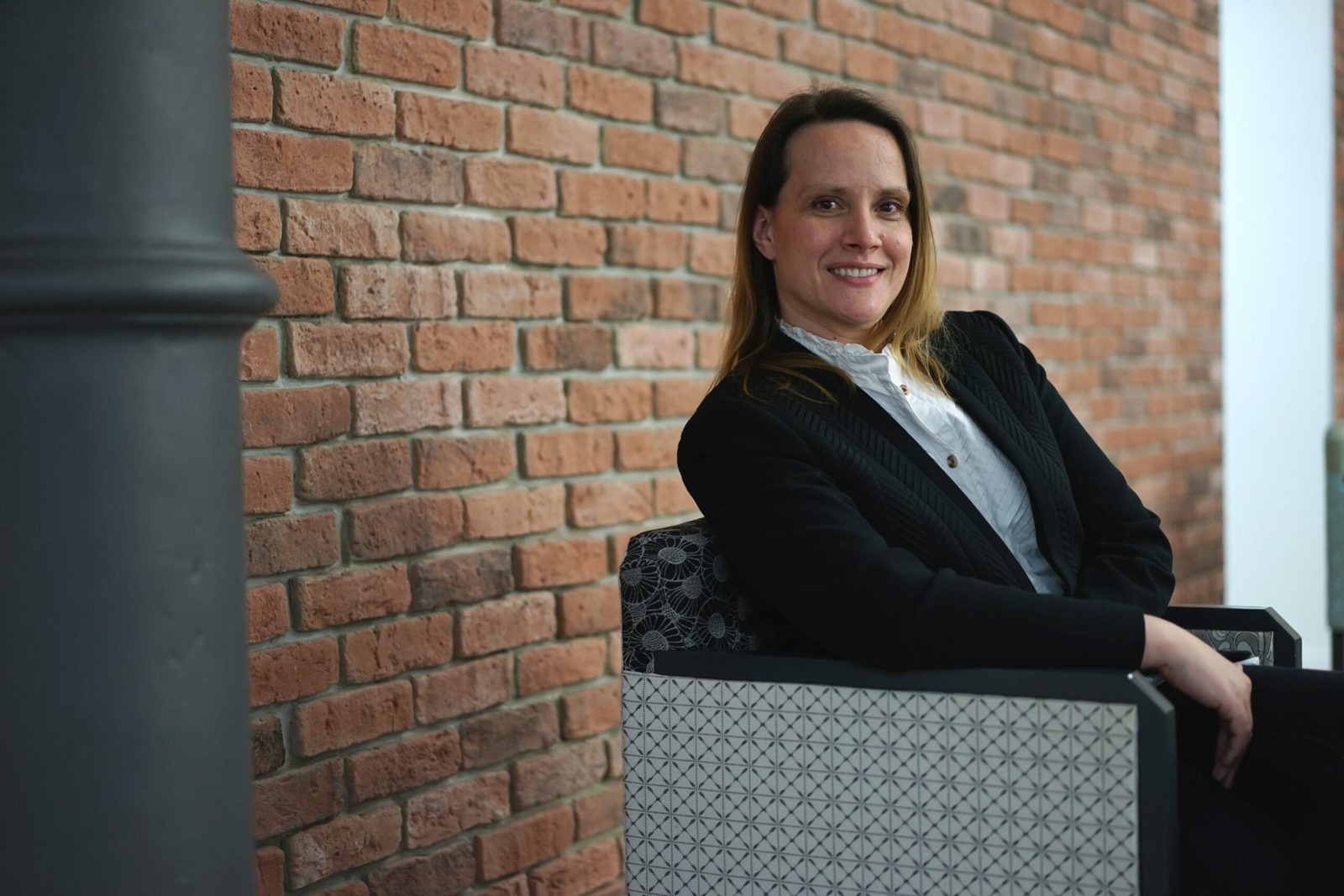 Lydia Karstädt, entspannt und zugewandt